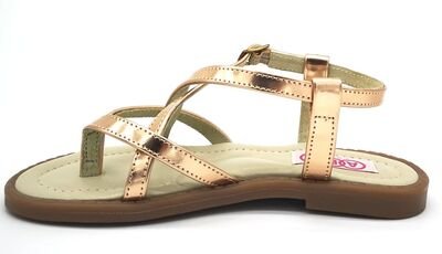 ABY Shoes Aby783-χρυσό/χαλκός