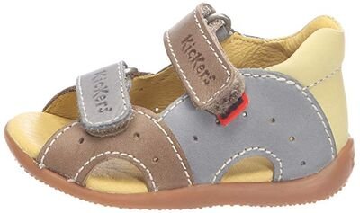 Kickers Boan 015064-10-113 gris marron yellow