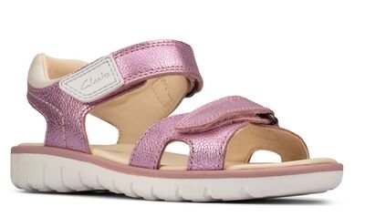 Clarks Roam Surf K 26158058 light pink leather