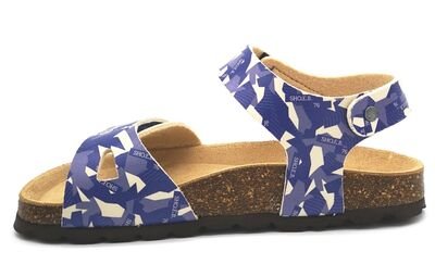 EB shoes 5106-A6- CAMOUFLAGE BLUE