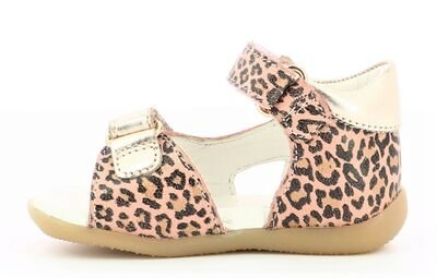 Kickers Binsia-2 696359-10-113 beige leopard - ΛΕΟΠΑΡ