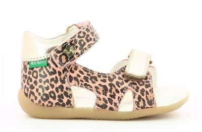 Kickers Binsia-2 696359-10-113 beige leopard - ΛΕΟΠΑΡ
