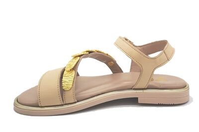 YO HANDMADE LEATHER SHOES 841-NUDE