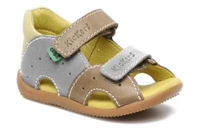 Kickers Boan 015064-10-113 gris marron yellow