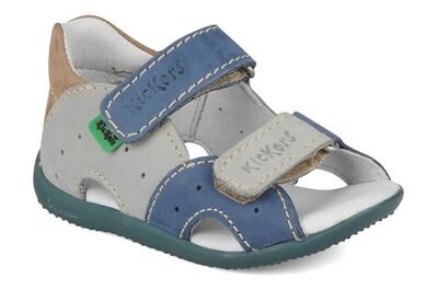 Kickers Boan 015064-10-53 gris blue marron