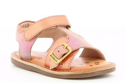 Kickers Diazz 784452-10-2 multicolor rainbow - ΡΟΖ/ΧΡΥΣΟ