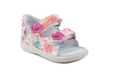 Falcotto 1490 tess. Hawai bianco multicolor