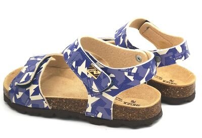 EB shoes 5106-A6- CAMOUFLAGE BLUE