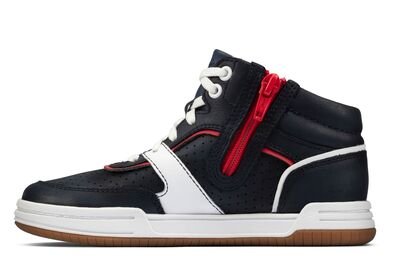 Clarks Fawn Peak K navy leather 26159000 - ΜΠΛΕ