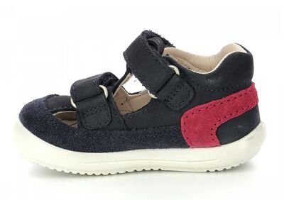 Kickers Kid 692395-10-101 navy red - ΜΠΛΕ