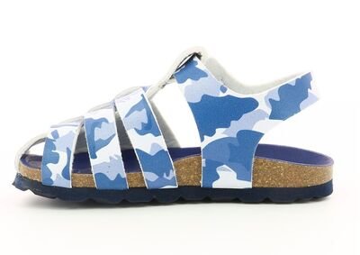 Kickers Summertan 622389-10-51 blue camouflage