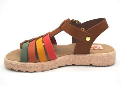 Aby Shoes Aby255-ΤΑΜΠΑ/ΠΟΛΥΧΡΩΜΟ