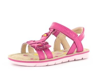 Clarks Mimo Gracie Jnr 26114786 pink leather