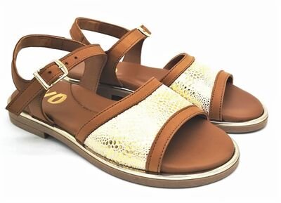 YO HANDMADE LEATHER SHOES 785-ΚΑΜΕΛ