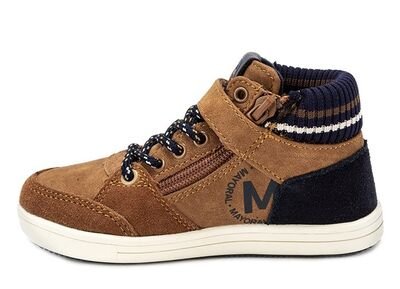 Mayoral 18-46903-081 Camel καφέ/μπλε