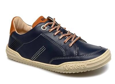 Kickers Joua 784760-30-102 navy camel - ΜΠΛΕ