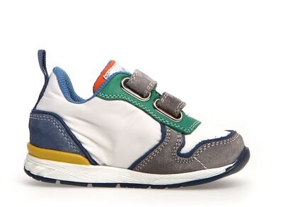 Falcotto Hack 2 VL suede/nylon grey-white - ΠΟΛΥΧΡΩΜΟ