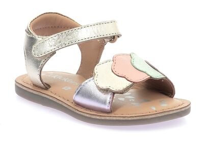 Kickers Παιδικά Πέδιλα Dyastar or multico 1202340-10-0-151 - ΧΡΥΣΟ/ΠΟΛΥΧΡΩΜΟ