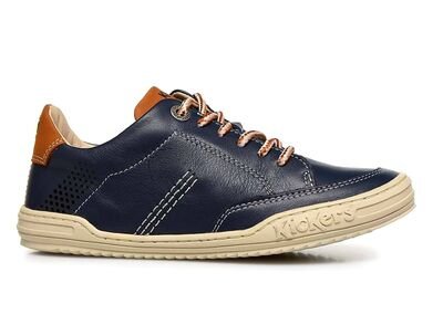Kickers Joua 784760-30-102 navy camel - ΜΠΛΕ