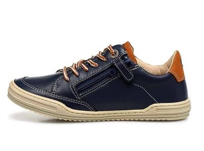 Kickers Joua 784760-30-102 navy camel - ΜΠΛΕ
