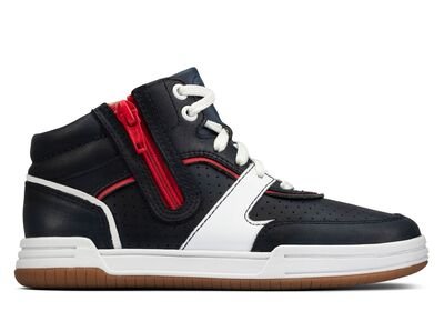 Clarks Fawn Peak K navy leather 26159000 - ΜΠΛΕ