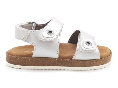 Kickers First 694902-30-161 silver white - ΑΣΗΜΙ