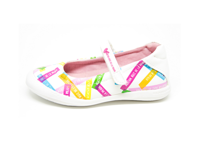 AGATHA RUIZ DE LA PRADA 162954-A-BLANCO Y ESTAMPADO POST IT