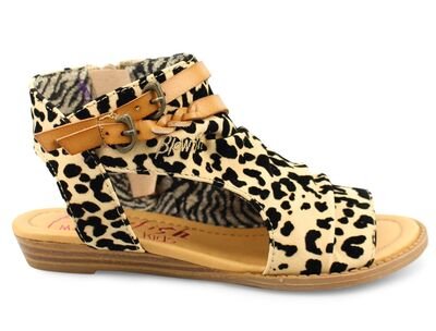 BLOWFISH MALIBU KIDS BLUMOON-K BF7295K-NATURAL LEOPARD GRASSLAND/SAND - ΛΕΟΠΑΡ