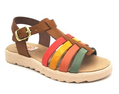 Aby Shoes Aby255-ΤΑΜΠΑ/ΠΟΛΥΧΡΩΜΟ