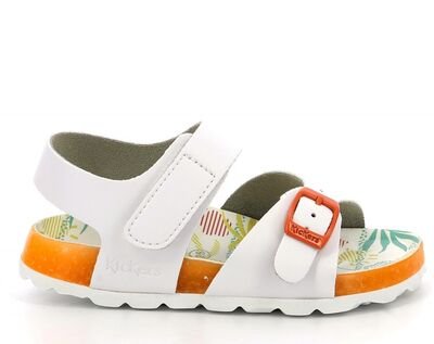 Kickers Sunkro 858548-30-33 blanc sunshine - ΛΕΥΚΟ