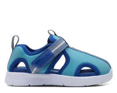 Clarks Water 26171894 BLUE COMBI - ΜΠΛΕ/ΓΑΛΑΖΙΟ