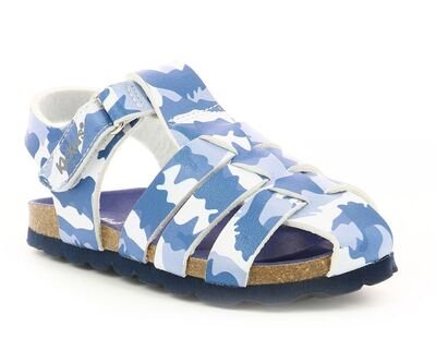 Kickers Summertan 622389-10-51 blue camouflage