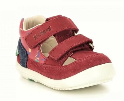 Kickers Kid 692396-10-43 red blue boat - ΚΟΚΚΙΝΟ