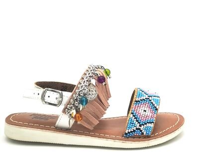 MTNG 47328 CHEIW suede salmon/nappa