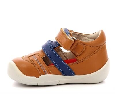 Kickers Wafel 927210-10-116 camel bleu - ΚΑΦΕ/ΚΑΜΕΛ