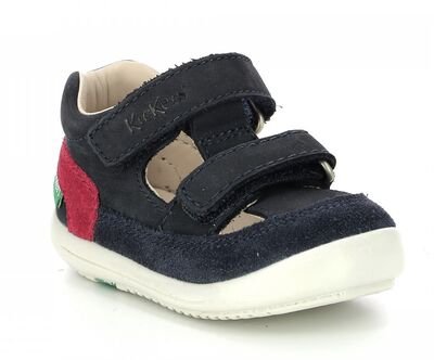 Kickers Kid 692395-10-101 navy red - ΜΠΛΕ