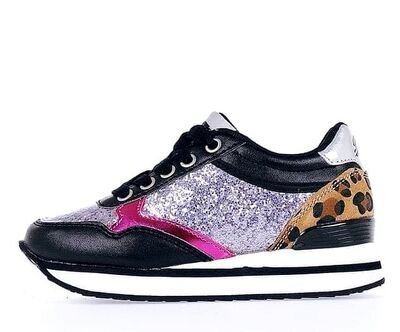 Diesel Youth black/fuxia SN LOW 3 GLITTER YO