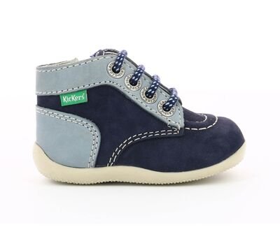 Kickers Bonzip 653093-10-5 bleu clair marine