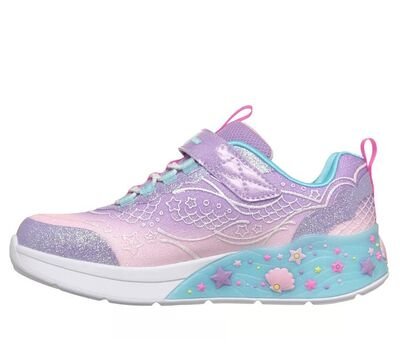 SKECHERS Παιδικά Sneakers με ΦΩΤΑΚΙΑ Mermaid Dreams s lights lavender multi 303060L-LVMT - ΠΟΛΥΧΡΩΜΟ