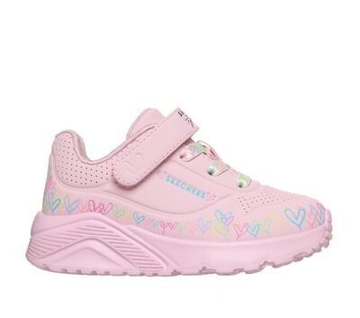SKECHERS Παιδικά Sneakers HEART CRAZE light pink/multi 314091N-LPMT - ΡΟΖ