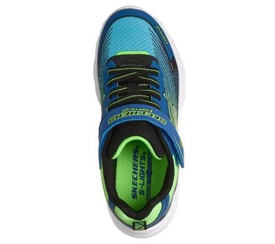 SKECHERS Παιδικά Sneakers με ΦΩΤΑΚΙΑ Vortex 3 velcro lights 400590L-BBLM - ΜΠΛΕ
