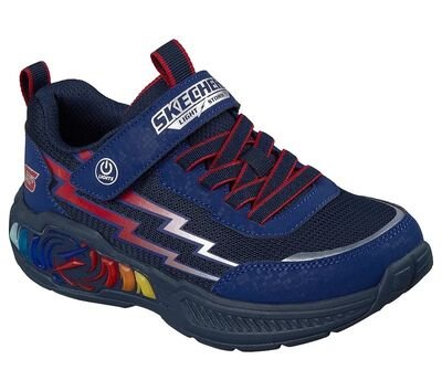 SKECHERS Παιδικά Sneakers με ΦΩΤΑΚΙΑ LIGHT STORM 3-PRISM TECH navy/red 400152LC-NVRD - ΜΠΛΕ