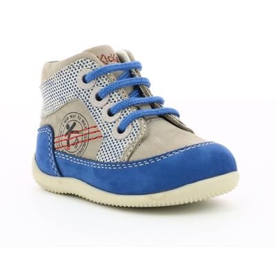 Kickers Biboy 691750-10-123 gris bleu