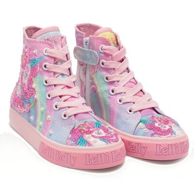 LELLI KELLY UNICORN MID LKED3488-BX02 MULTI FANTASIA - ΡΟΖ/ΠΟΛΥΧΡΩΜΟ