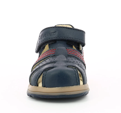 Kickers Platiback 544882-10-10 marine - ΜΠΛΕ