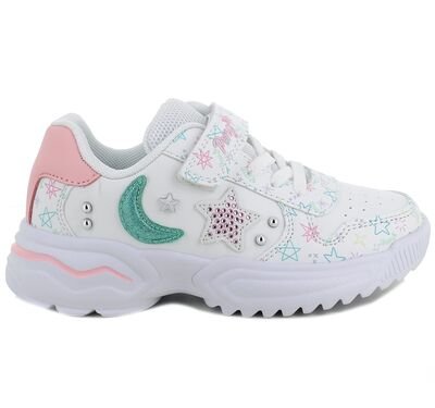 PRIMIGI Παιδικά Ανατομικά Sneakers 1467011 bianco - ΛΕΥΚΟ