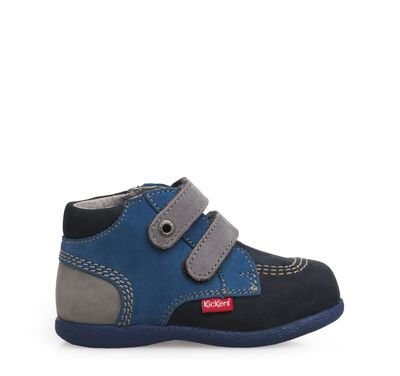 Kickers Babyscratch 439473-10-10 marine gris