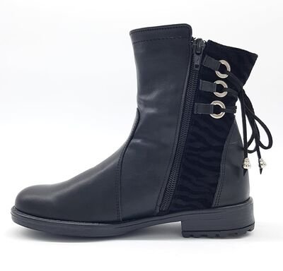 ABY shoes Aby772-ΜΑΥΡΟ