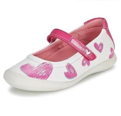 AGATHA RUIZ DE LA PRADA bailarina CLEVER-BLANCO Y CORAZONES