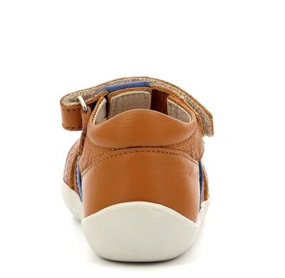 Kickers Wafel 927210-10-116 camel bleu - ΚΑΦΕ/ΚΑΜΕΛ